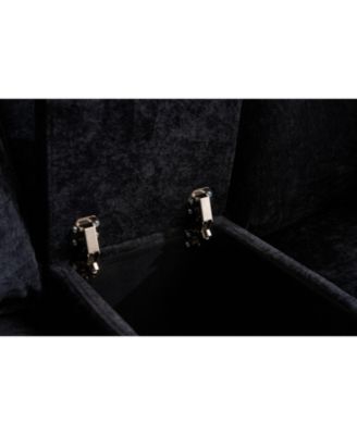 U-Shaped Chenille Sectional Sofa with Coffee Table (White)