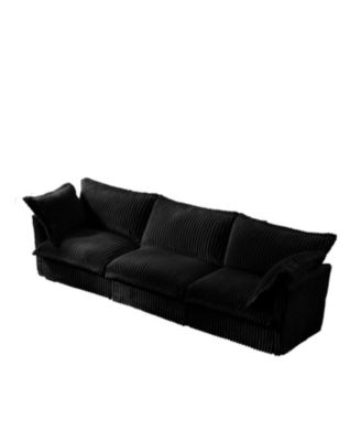 Slipcovered 3-Seater Sofa