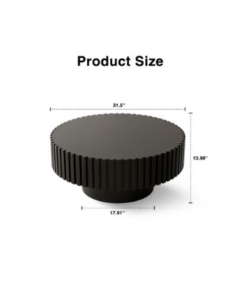 Modern Handcrafted Coffee Table - Easy Install Stylish Design