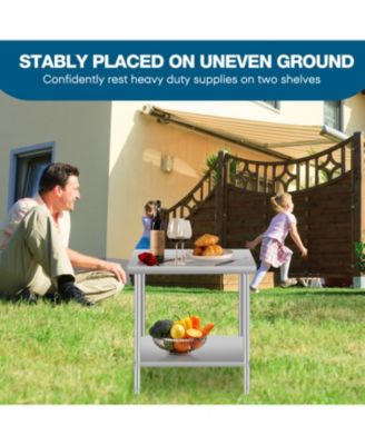 Stainless Steel Kitchen Prep Table 48"x24"