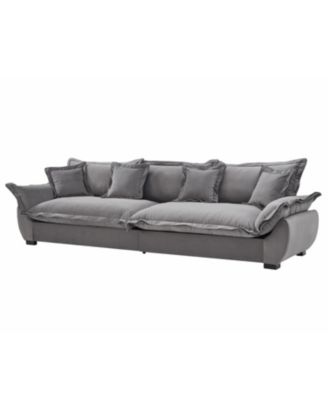Modular Sectional Sofa with Storage, Gray