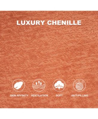 Yin Yang Chenille Sofa Set - Compact, No Assembly, Pillows Included