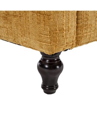 Modern Chenille 2-Seater Sofa w/ LED, USB & Storage