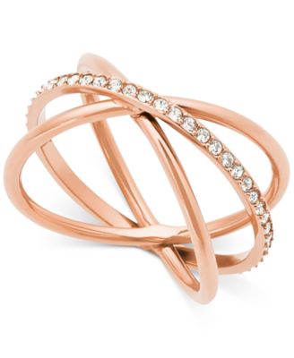 michael kors criss cross ring