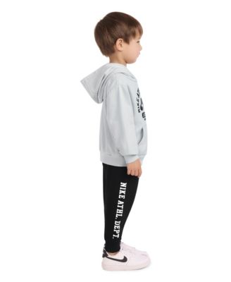 Toddler Boys 2-Piece Sportswear P.E. French Terry Pullover and Pant Set	