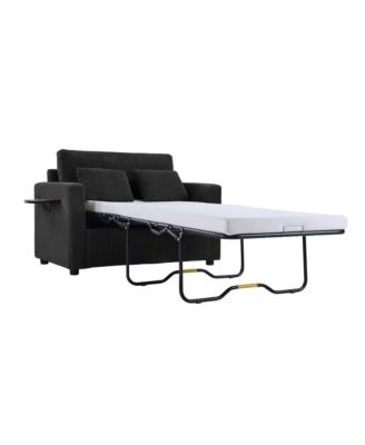 Sofa Bed Sleeper with Foldable Table, USB Ports