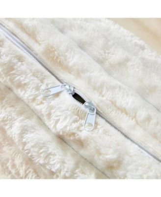 Plush Corduroy 4-Seat Sofa, Modern Comfy Cloud Couch