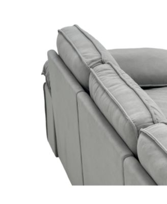 L-Shaped Sectional Sofa with Hidden Storage