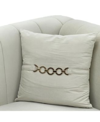 Cream Velvet Tufted Sofa Set - Modern Comfort & Style
