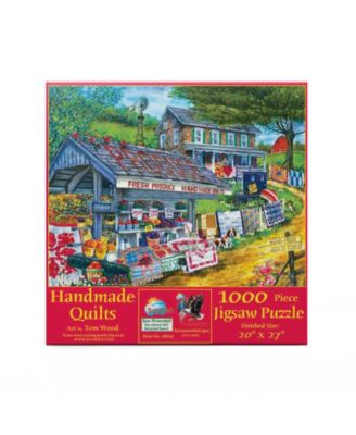 Handmade Quilts 1000 piece Jigsaw Puzzle for Adults