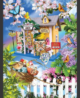 Sky High Quilts 500 piece Jigsaw Puzzle for Adults
