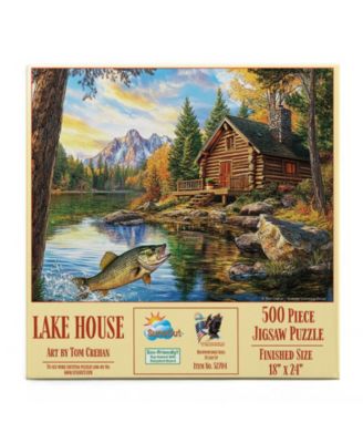 Lake house 500 piece Jigsaw Puzzle for Adults
