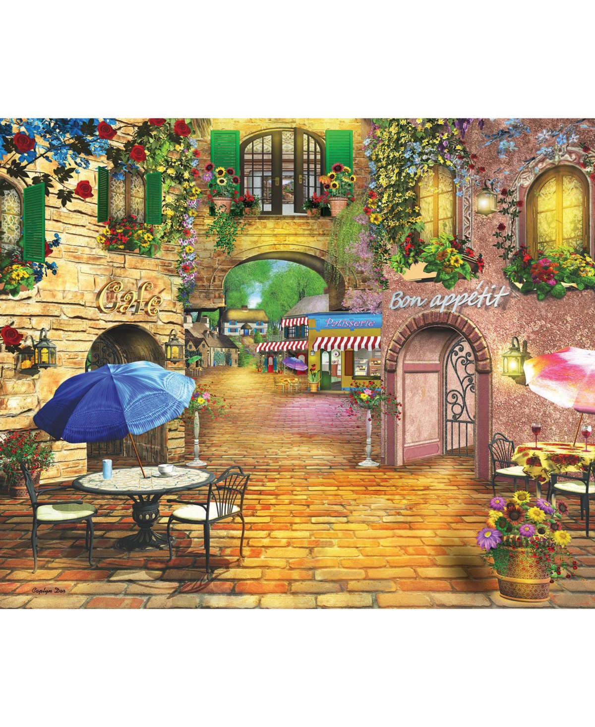 SunsOut Enjoy the Day 1000 piece Jigsaw Puzzle for Adults