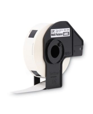 DK1204 0.66 in. x 2.1 in. Die-Cut Multipurpose Labels - White (1-Roll