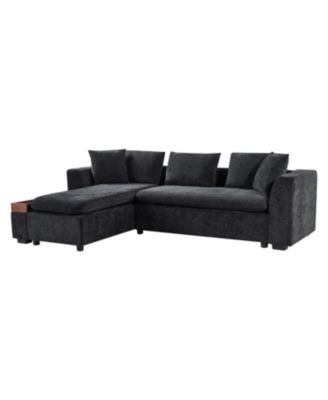 93.7" L-Shaped Sectional Sofa with Storage