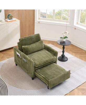 Small Apartment Chair with Pillow