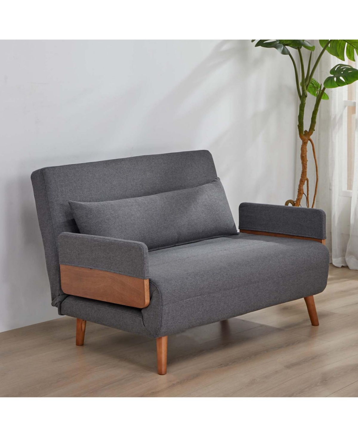 Streamdale Furniture Streamdale Extra Wide 3-in-1 Loveseat Sofa Bed - Adjustable Back, Space-Saving Sleeper