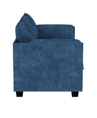 74" Loveseat Sofa - Mid Century Modern Couch for Small Spaces