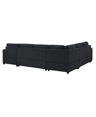 Streamdale Oversized 115.3" U-Shaped Sectional Sofa with Chaise Lounge