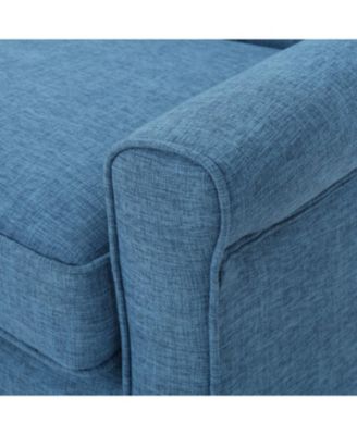 Tufted Two-Seater Loveseat- Mid-Century Modern Elegance