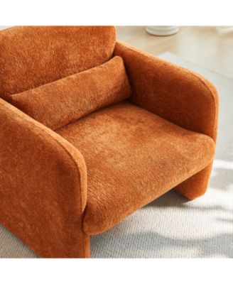  34" Velvet Sofa - Modern Single Couch for Small Spaces