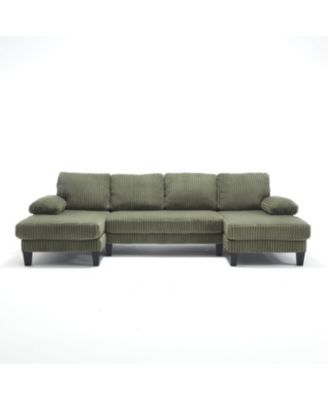 Streamdale U-Shaped Sofa with Double Chaise & Oversized Seat