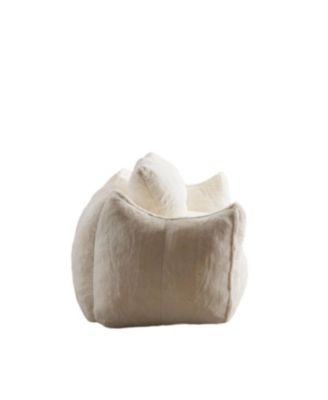 Giant Bean Bag Couch, Ultra Soft Fluffy Loveseat Sofa