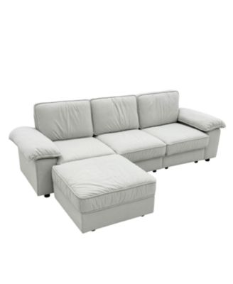 Streamdale L-Shaped Sectional Sofa with Hidden Storage