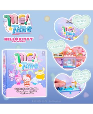 Sanrio Hello Kitty and Friends 'Me Time' Series Cute Building Blocks Blind Box Mystery Collectible Fan Block