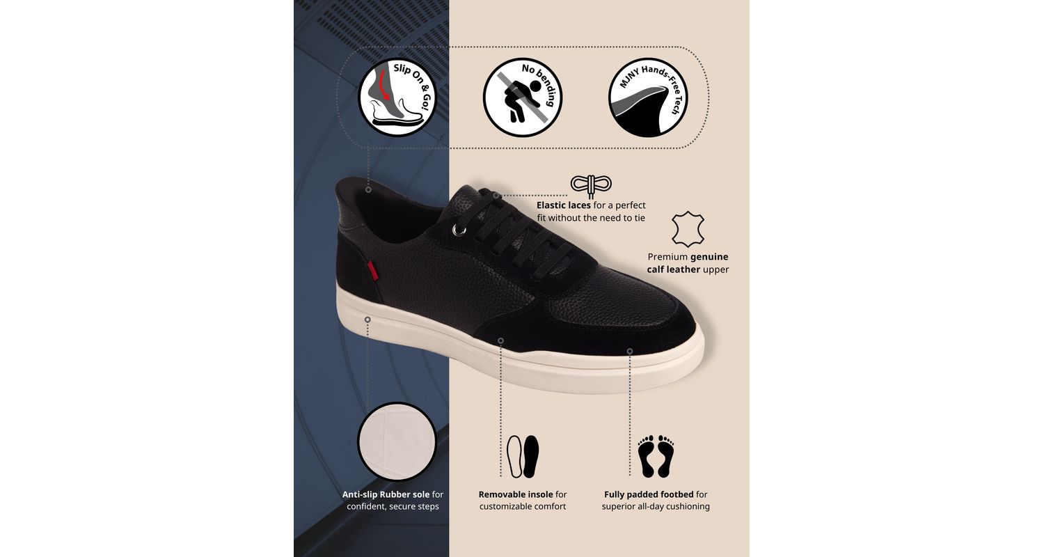 Womens Main Street Hands-Free Slip On Technology Fashion Sneakers