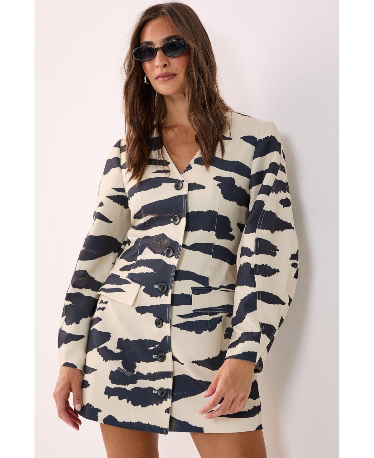 Nasty Gal Women's Cocoon Sleeve Tailored Mini Dress