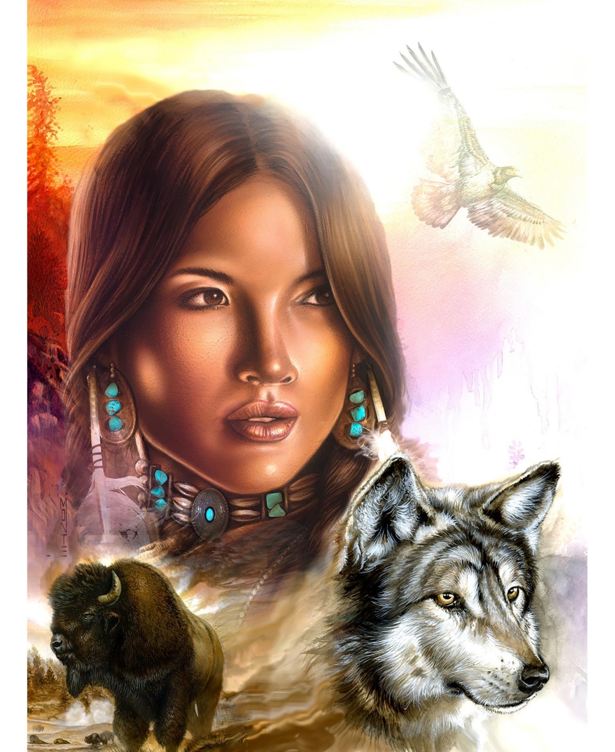 SunsOut Nature's Kingdom 1000 piece Jigsaw Puzzle