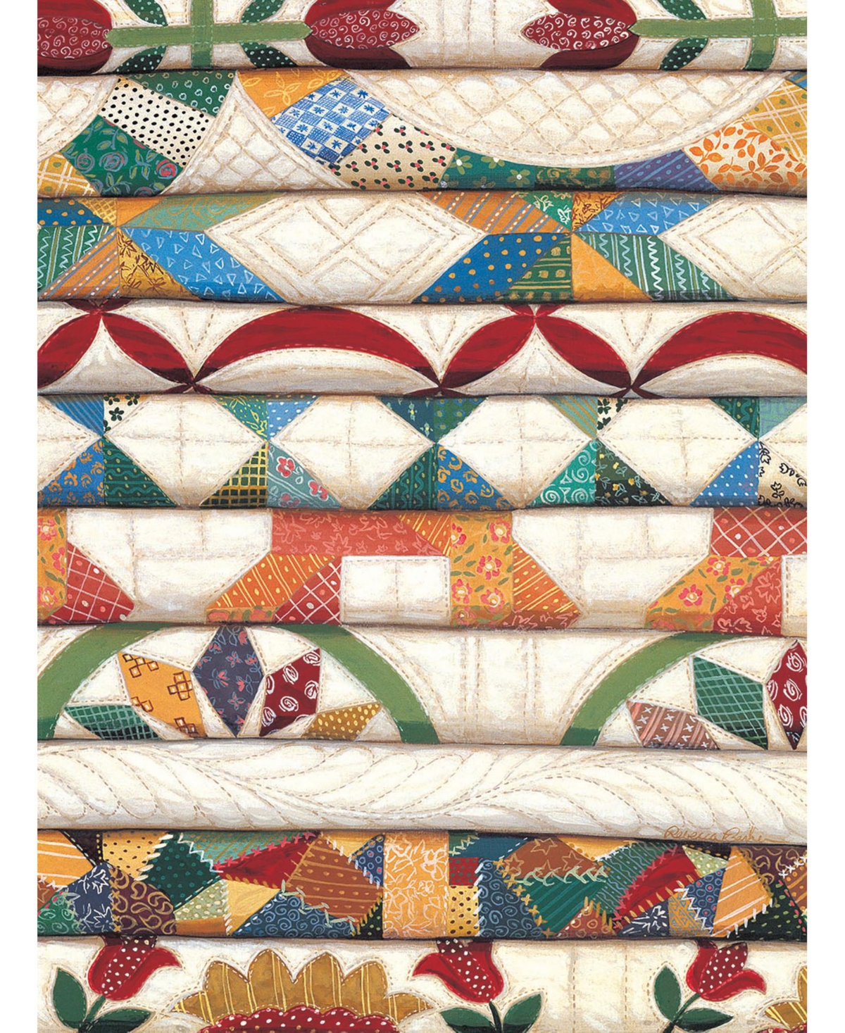 SunsOut Stacked 1000 piece Jigsaw Puzzle for Adults