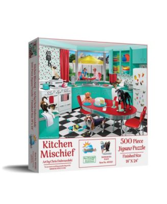 Kitchen Mischief 500 piece Jigsaw Puzzle for Adults