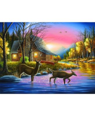 River's Crossing 500 piece Jigsaw Puzzle for Adults