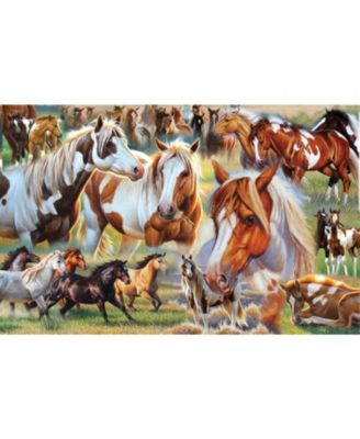 Horse Stampede 1000 piece Jigsaw Puzzle for Adults