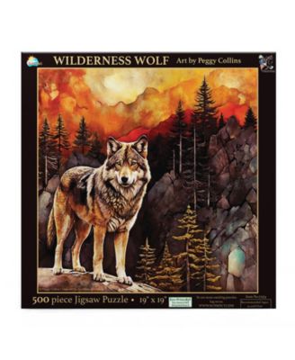 Wilderness Wolf 500 piece Jigsaw Puzzle for Adults