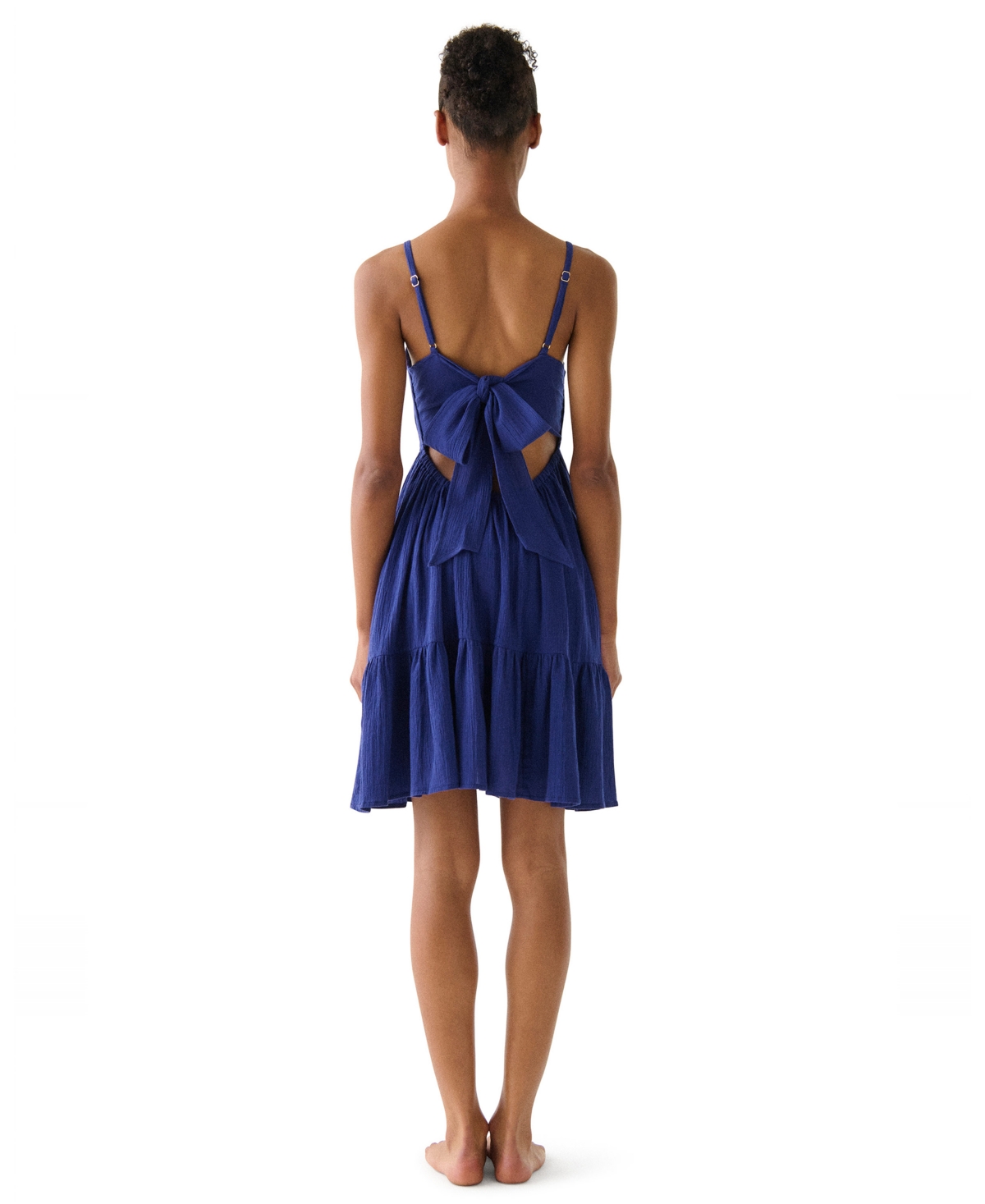 kate spade new york Women's V-Neck Cover Up Mini Swim Dress