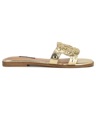 Women's Gomaz Embellished Flat Slip-On Sandals