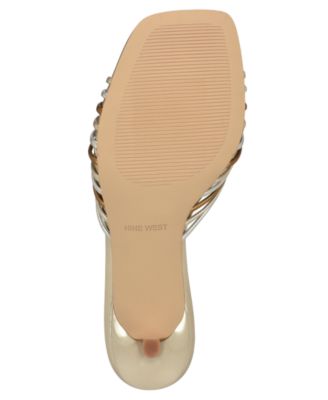 Women's Dumel Strappy Kitten Heel Dress Sandals