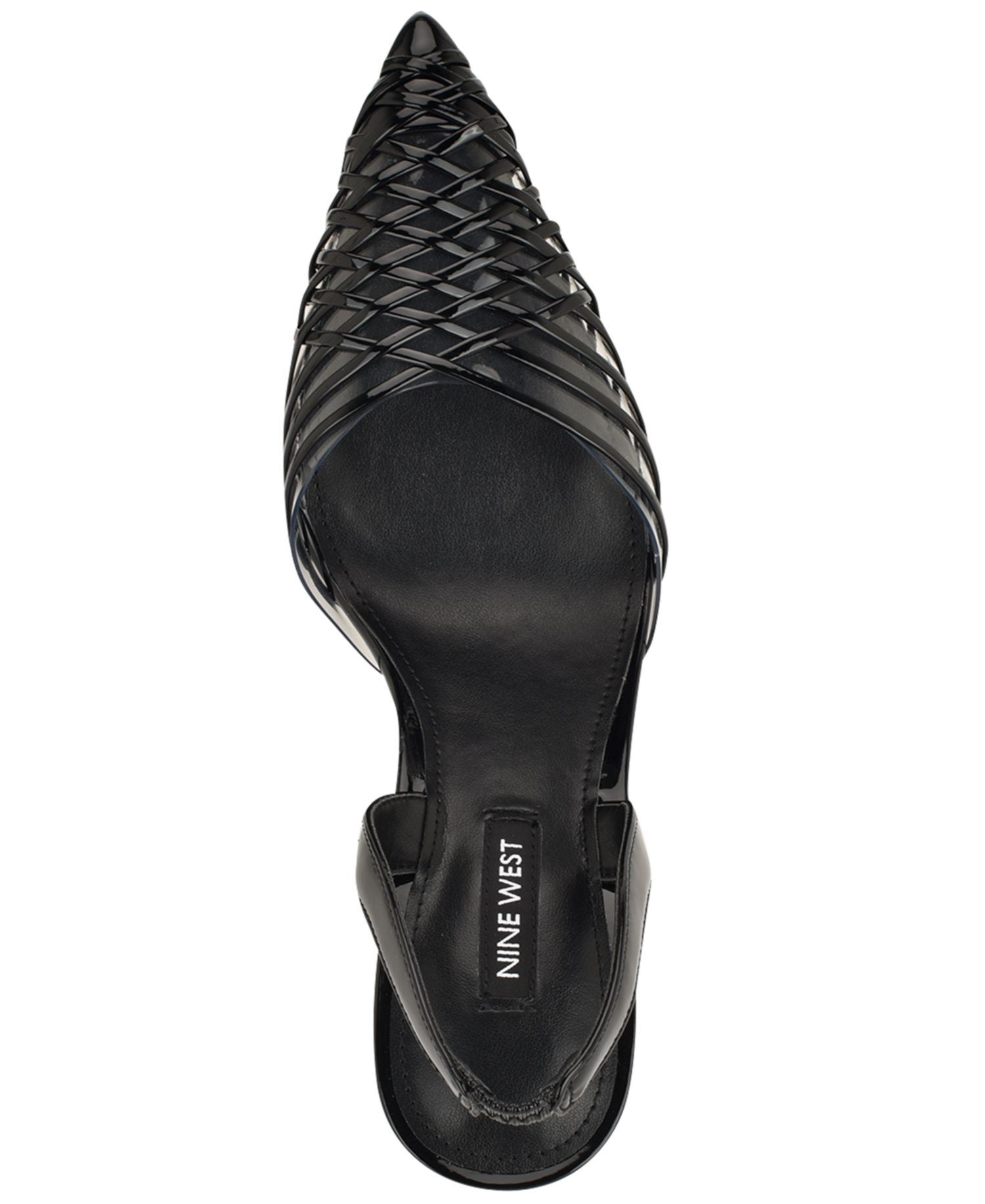 Women's Pemma Woven Slingback Stiletto Pumps