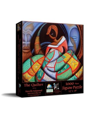 The Quilter 1000 piece Jigsaw Puzzle for Adults