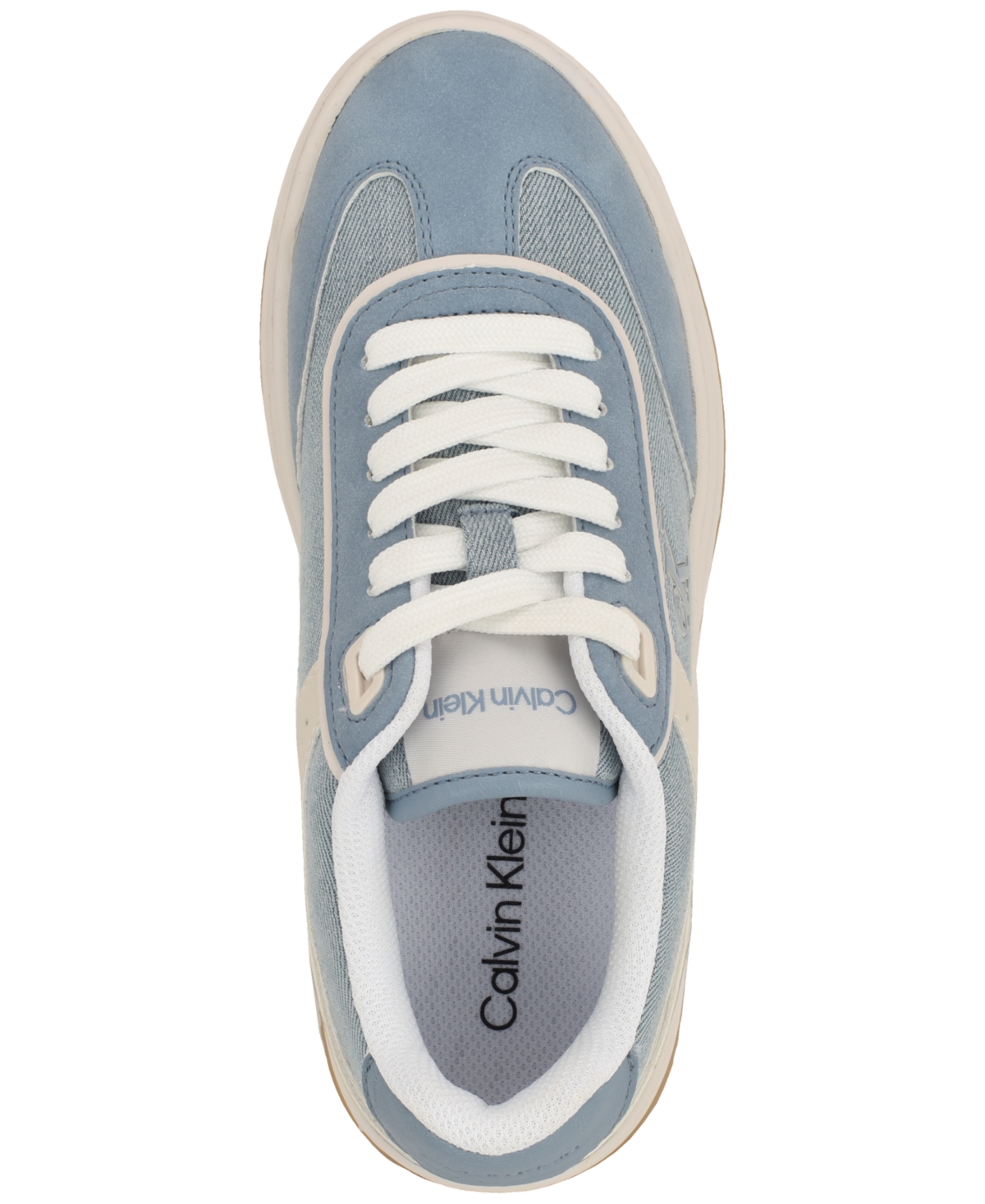 Calvin Klein Women's Pazquale Round Toe Lace-Up Sneakers