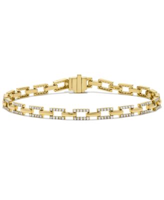 Diamond Bracelet (1-1/2 ct. t.w.) in 14k Yellow Gold