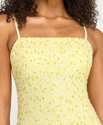 Juniors' Strappy A-Line Dress