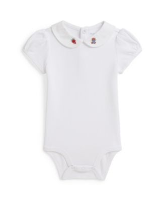 Baby Girls' Peter Pan Collar Bodysuit