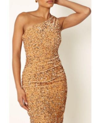 Kiki One Shoulder Midi Dress