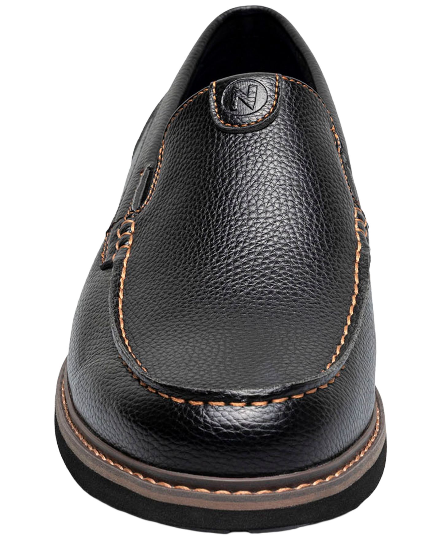 Мужские туфли Nunn Bush Oslo Moc-Toe Venetian, цвет: Чёрный — фото 6
