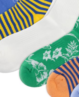 Men's Printed Crew Socks, 6-Pack