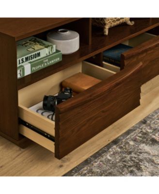 63" Mid-Century TV Stand - Walnut